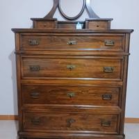 comò e comodini in legno massello