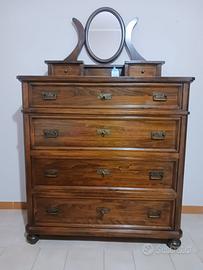 comò e comodini in legno massello