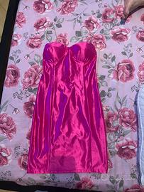 Vestito fucsia fluo