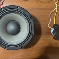 Woofer 8” e Tweeter da 25mm KARMA