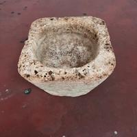 Antico Mortaio vaso in pietra