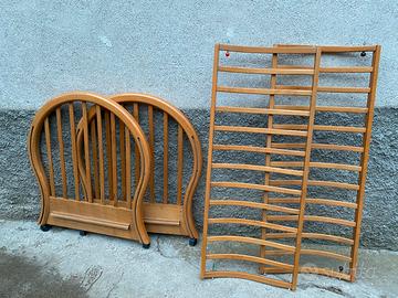 Lettino per bambini in olmo