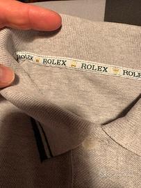 Polo maglia maniche corte rolex