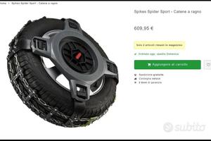 Catene da neve a ragno SPIKES SPIDER