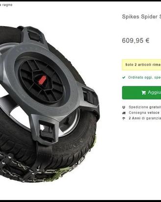 Catene da neve a ragno SPIKES SPIDER