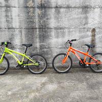 due bici bimbo ragazzo 20" BMX MTB 