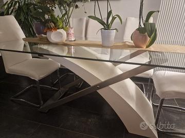 tavolo + 8 sedie moderno