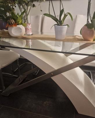 tavolo + 8 sedie moderno