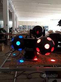 n. 1 EFFETTO LUCE RGB Fireball Showtec