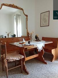  tavolo con panche contenitore