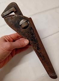 VECCHIA PINZA CHIAVE GIRATUBI PAPPAGALLO VINTAGE 