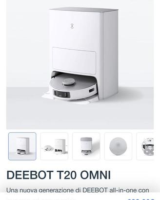 Ecovacs t20 omni lavapavimenti