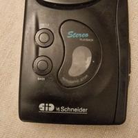 Walkman SCR 170 EQ con cassette stereo7  anni '90,