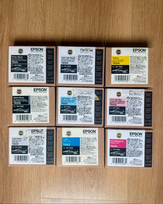 KIT INCHIOSTRO ORIGINALE PER EPSON SC-P800