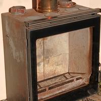 inserto per camino ventilato