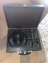 Giradischi portatile con autoparlanti integrati