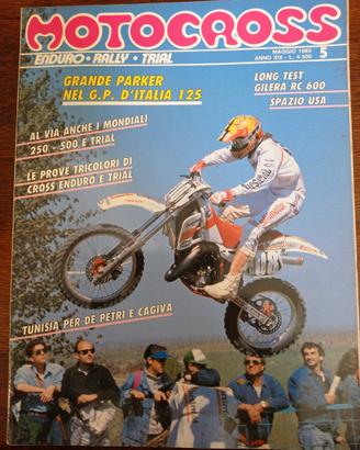 Rivista MOTOCROSS numero 5 del 1989