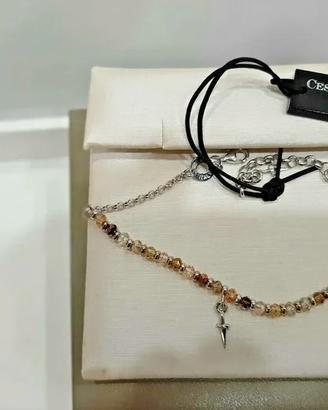 Cesare Paciotti bracciale Unisex argento 925 18/22