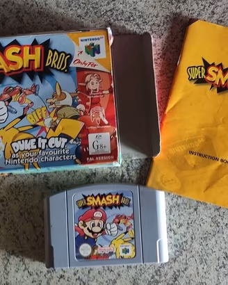 super smash Bros Nintendo N64 