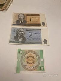 BANCONOTE ESTONIA EESTI PANk e russia