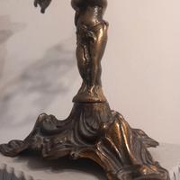 CANDELABRI IN BRONZO