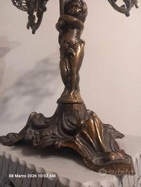 CANDELABRI IN BRONZO