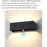 lampada da esterno nuove 5 pezzi 