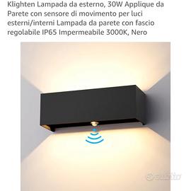 lampada da esterno nuove 5 pezzi 