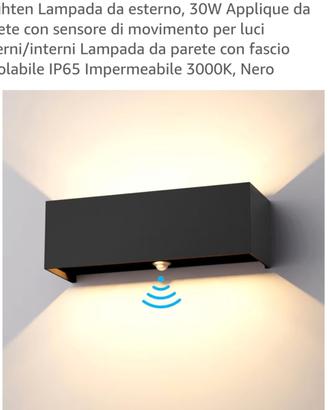 lampada da esterno nuove 5 pezzi 