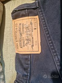 Levi's donna tg. 29 blu scurissimo