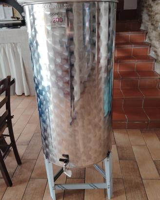 fusto Inox per vino