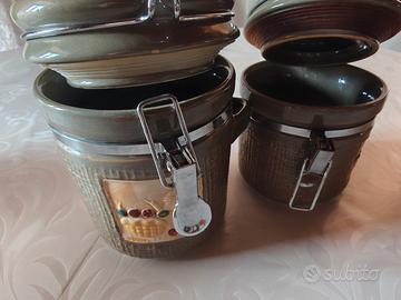 Porta caffè e porta zucchero 