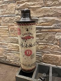 Latta olio vintage mobiloil anni 30