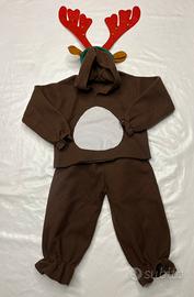 Vestito Renna Babbo Natale Elfo