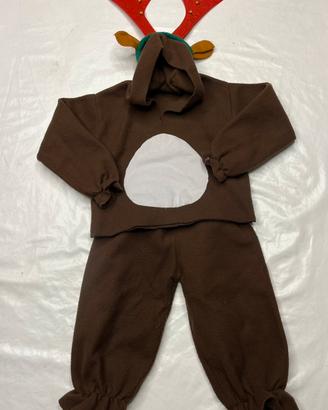 Vestito Renna Babbo Natale Elfo