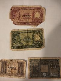 Lotto 4 banconote