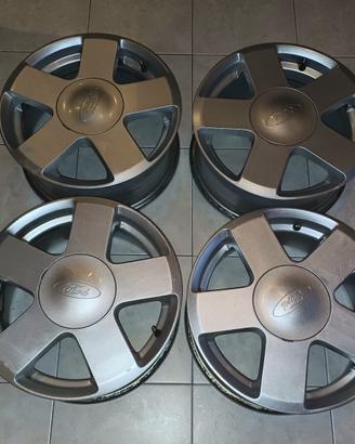 4 CERCHI IN LEGA FORD 4X108 R15 15 FOCUS FIESTA KA