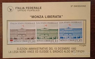 Francobolli Lega Nord "Terza Emissione" Nuovi 