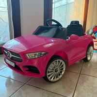Babycar macchinina giocattolo Mercedes CLS rosa