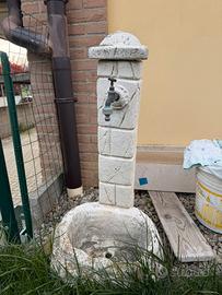 Fontana esterno giardino
