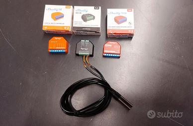 Smart home : Shelly Plus I4 , Add-on, 1PM ,DS18B20