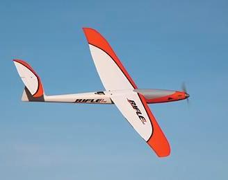Aereo RC pylon Racer Rifle 1M NUOVO Radiocomandato