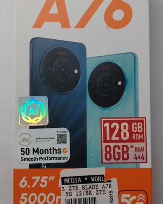 Titolo:
ZTE Blade A76 nuovo disponibile subito. 