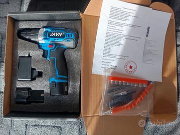 Mini Trapano Senza Fili Brushless 12v. 2 batteriae