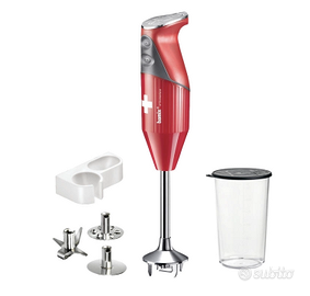 bamix rosso 160w con accessori