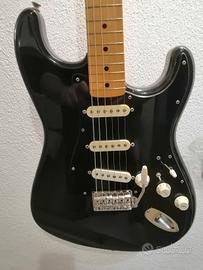 black strat fender stratocaster David Gilmour