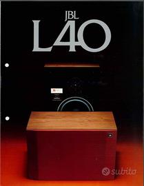 Coppia diffusori JBL L-40