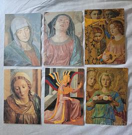 14 IMMAGINI SACRE VINTAGE FORMATO CARTOLINA