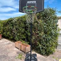 Canestro da basket Kipsta regolabile per esterno