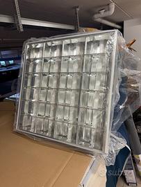 plafoniere da ufficio quadrate